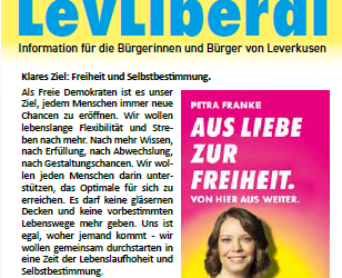 21.04.2022 Unser neues  LevLiberal ist da.