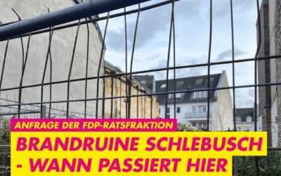 21.03.2025 Anfrage zdA Rat Sachstand Brandruine „Alt-Schlebusch“ |