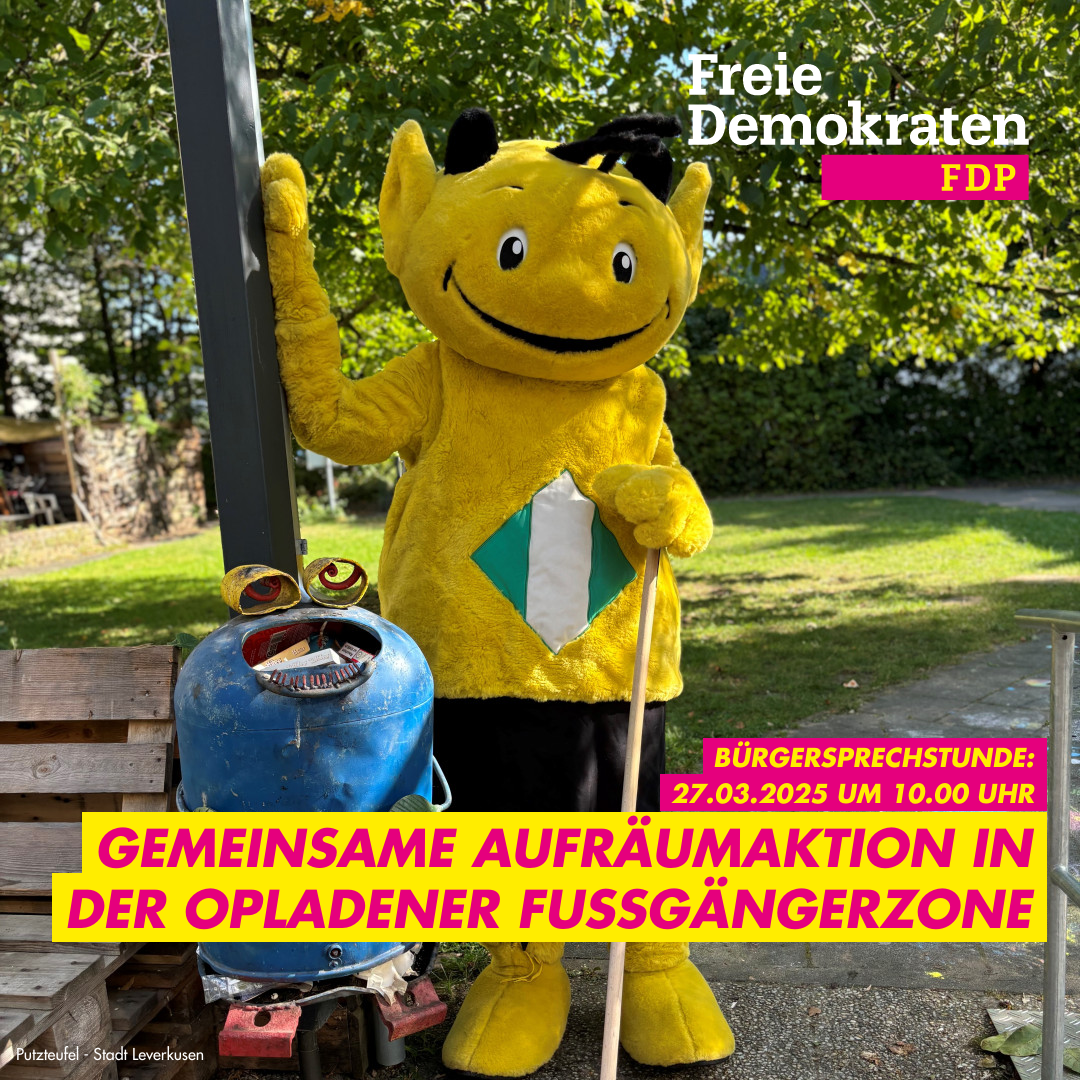 2025-03-27 Bürgersprechstunde und Aufräumaktion